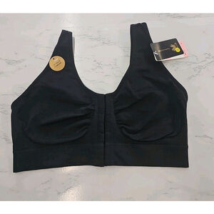 Wacoal Women's Black Wirefree Mastectomy Bralette Size 40